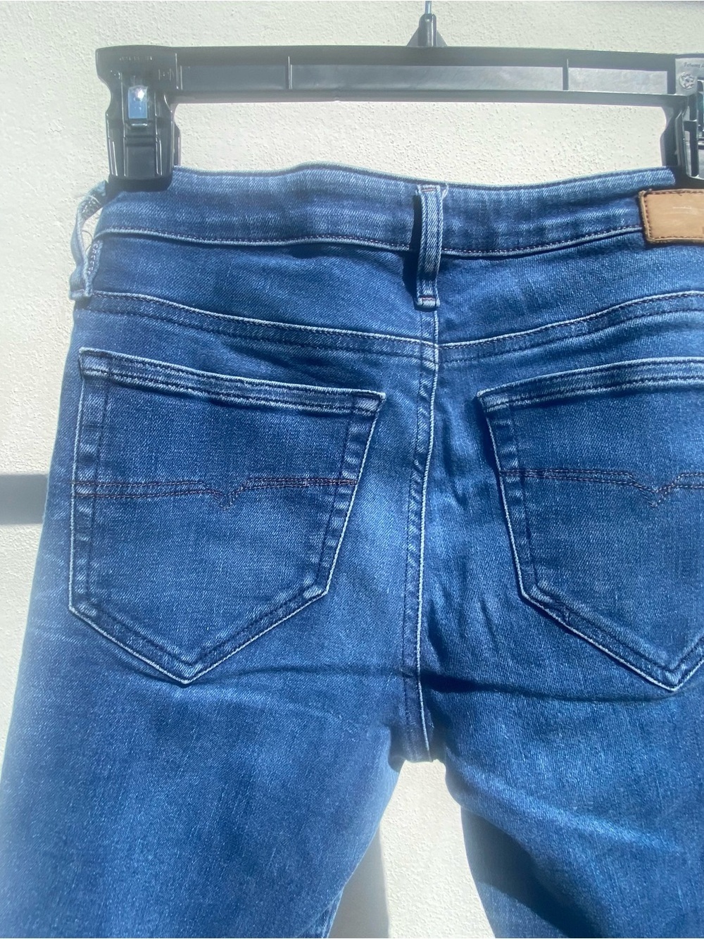 Y2K Diesel Super Slim Skinny Jeans Size 27 - Picture 5 of 9